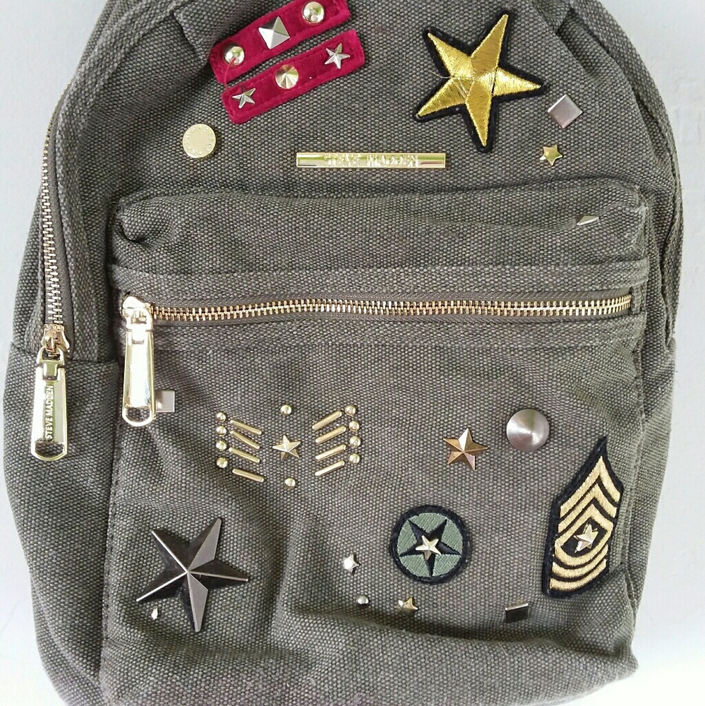 Steve Madden Canvas Backpack